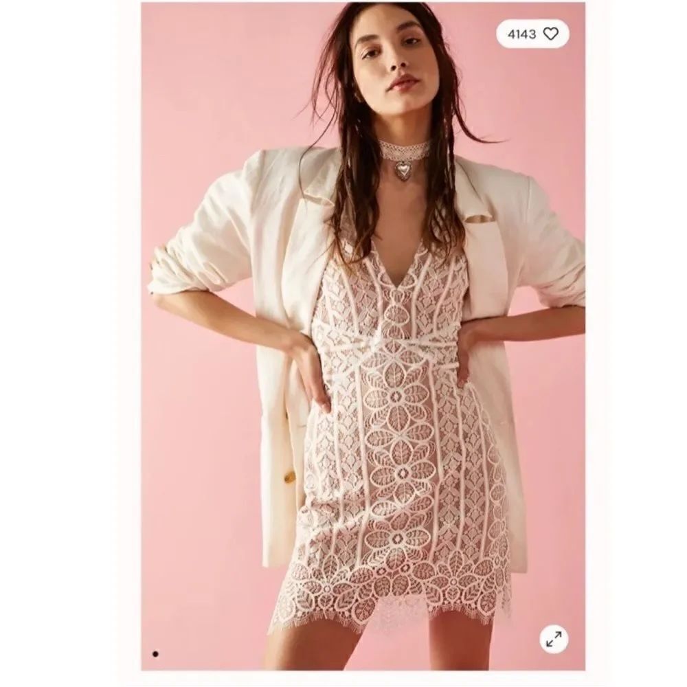 Free People For Love & Lemons Lyla Cocktail Dress